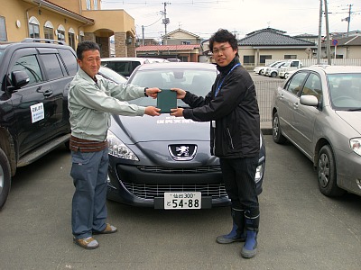 支援車両＠気仙沼