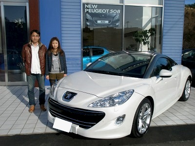 ご納車。～RCZ～