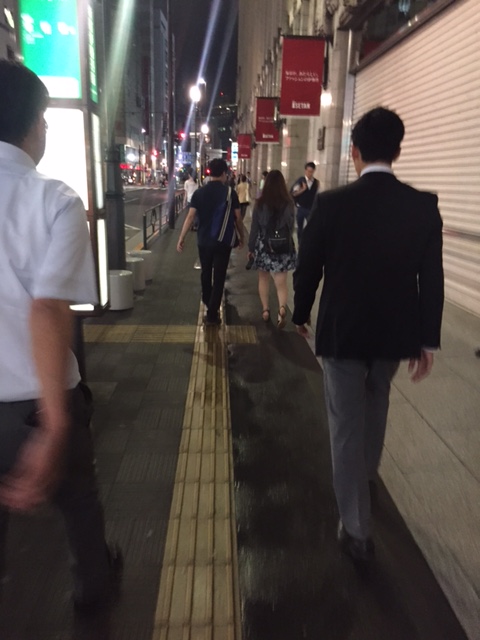 東京研修・・・の夜の話