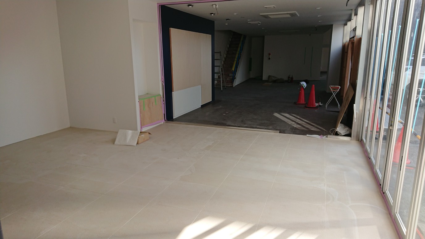 ショールーム改装その3