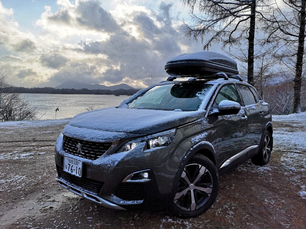 キャンプ　桧原湖！