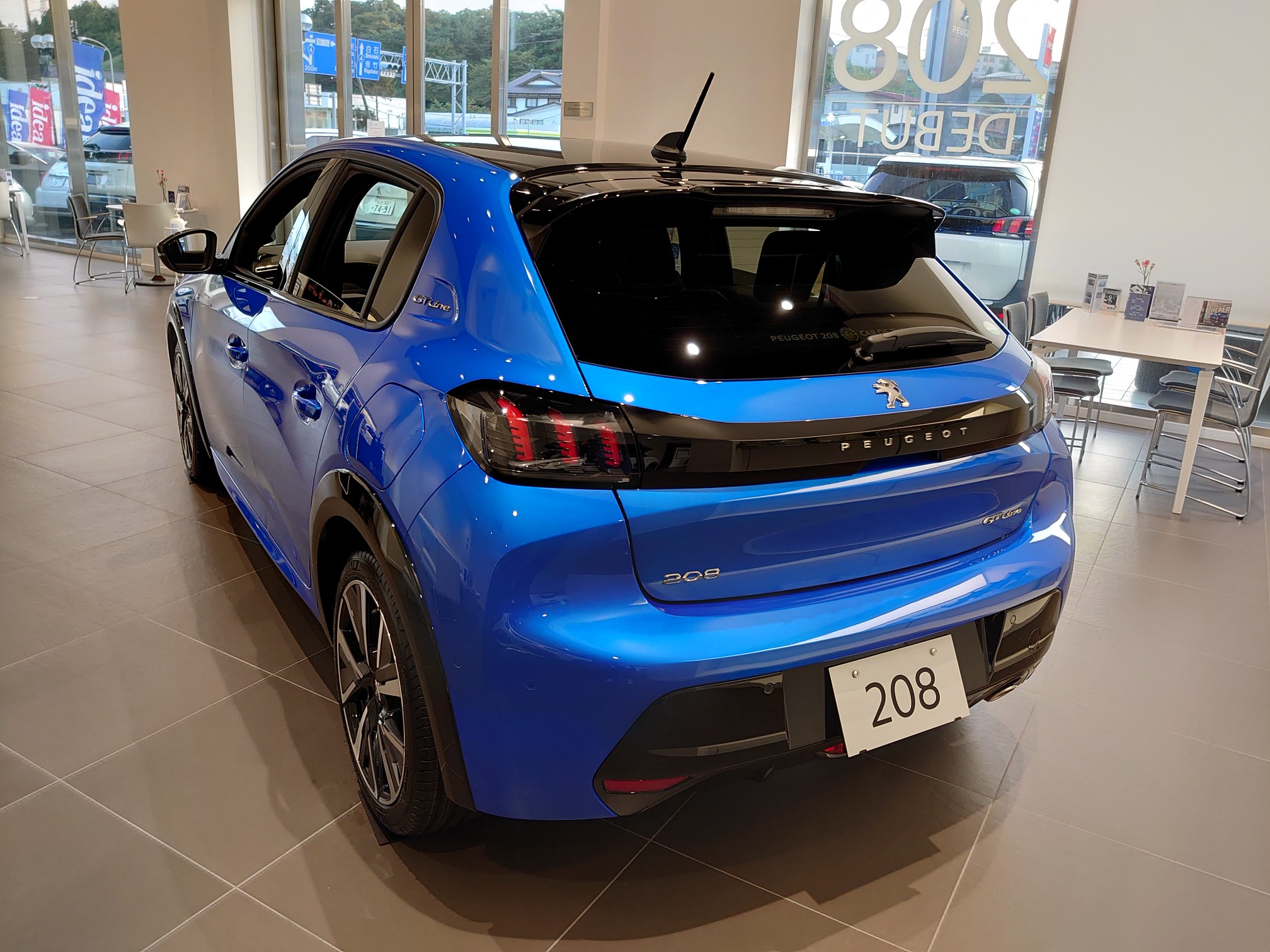 展示開始です。